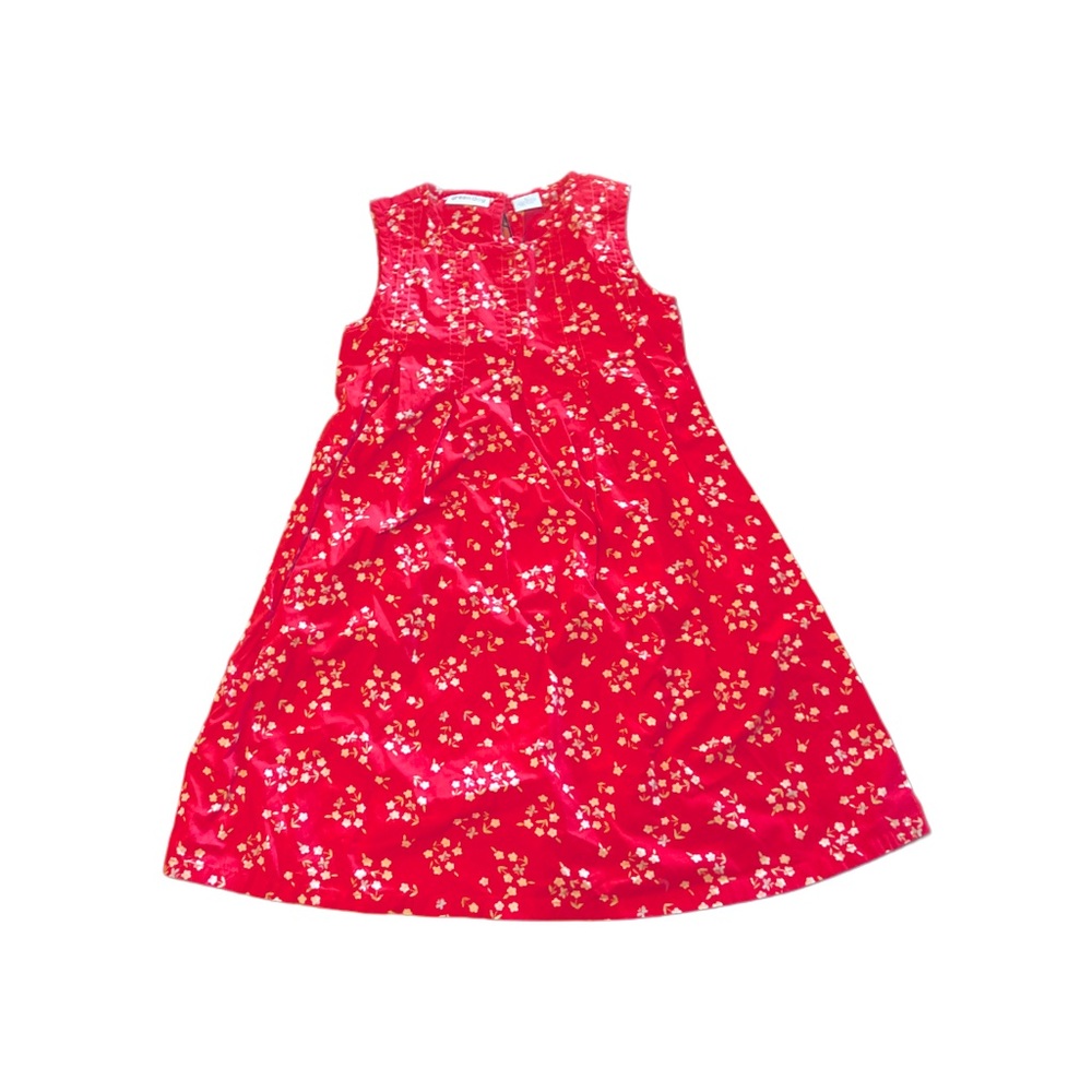 Greendog Pink Floral Girls Dress; Size 6